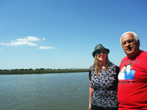 the two RV Gypsies at Bayou Heron Park